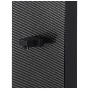 Dettaglio: Doccia solare Steinbach Straight Line 40 l con rubinetteria e effetto carbonio.