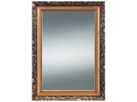 Holzrahmenspiegel Goldfarben