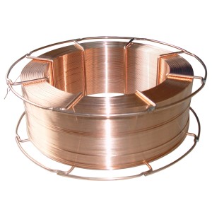 Rolle Schweissdraht, 1,0 mm, 15 kg, verkupfert, Zubehör für Schweissgeräte.