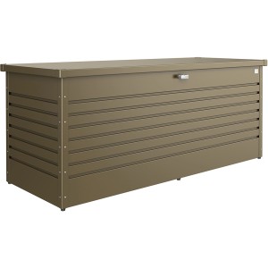Biohort Freizeitbox Gr. 200 in Bronze-Metallic: Universalbox aus Stahlblech für Garten & Freizeit.