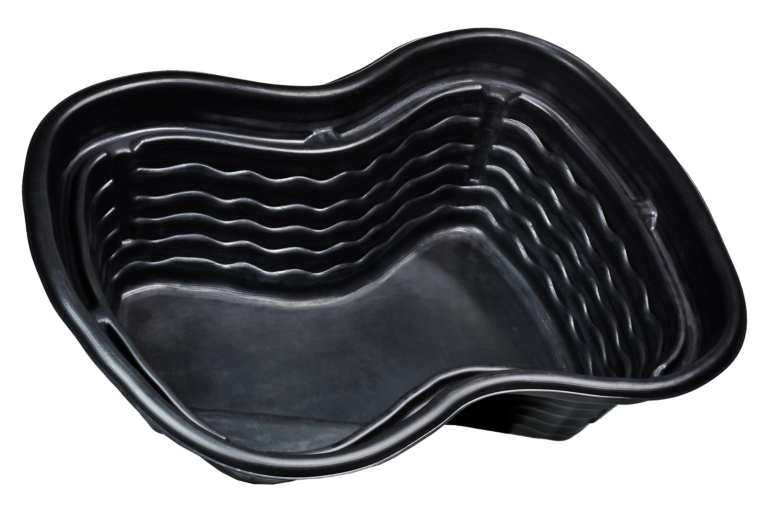 Heissner Teichbecken PE nierenförmig 500 l (HxBxT) 54 x 125 x 157 cm