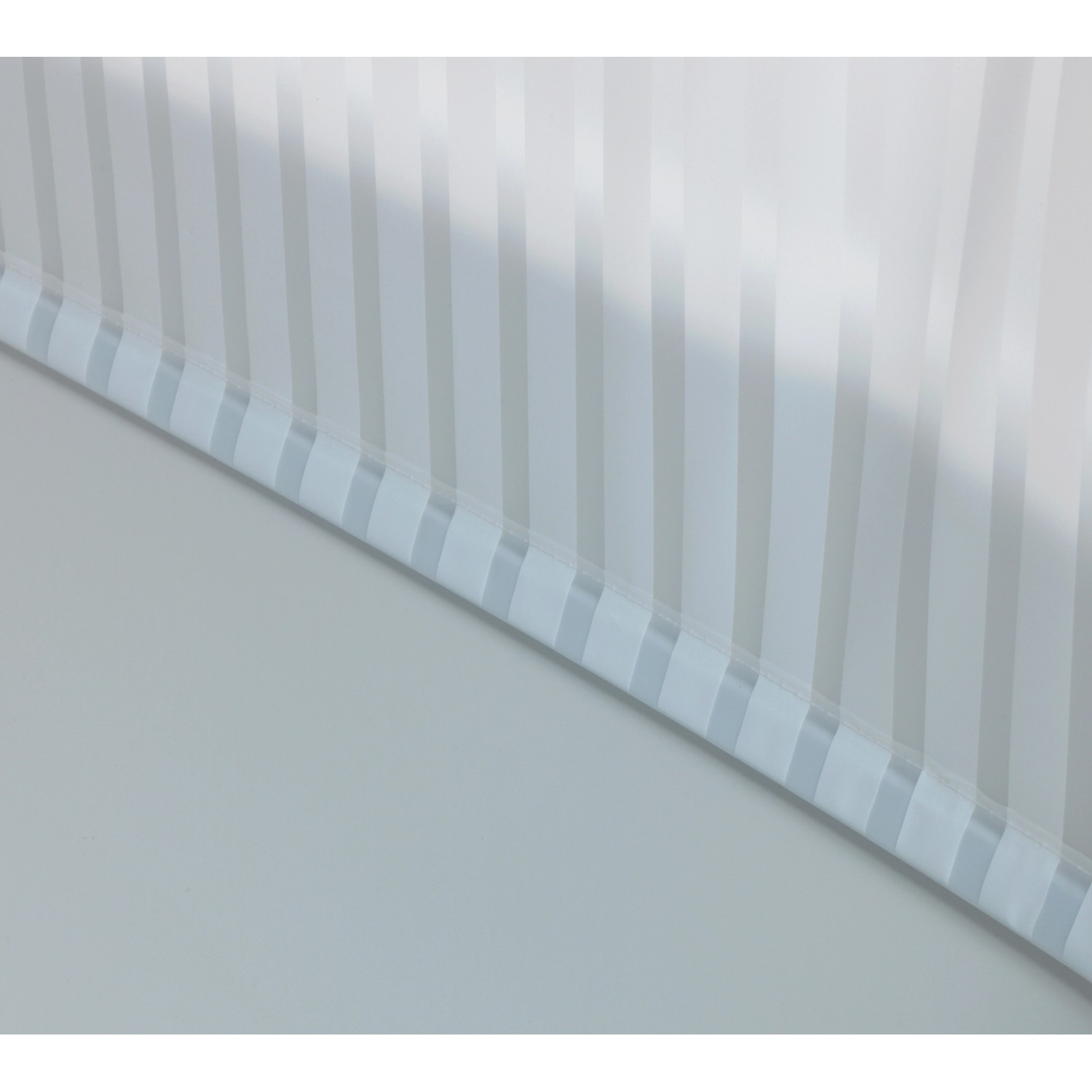 Tenda Doccia Wenko Monocolore 180x200cm - Poliestere Lavabile, Bianco - Foto 7