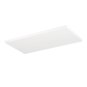 Plafoniera LED quadrata bianca Eglo Connect-Z Rovito-Z, 30x30 cm, per Smart Home.