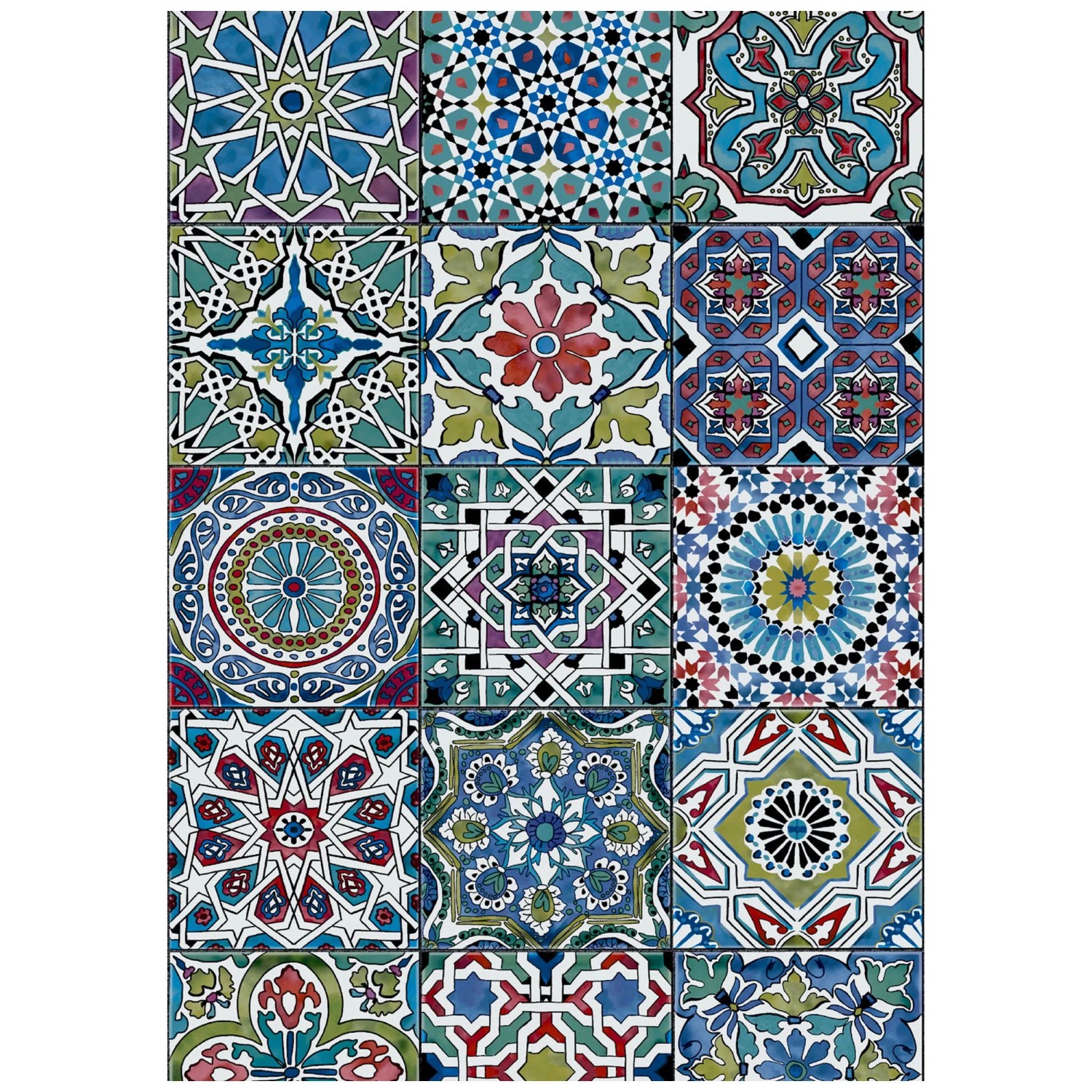 D-c-fix Klebefolie Premium Trendyline Faroso Bunt 0,45 x 1,5 m kaufen bei OBI