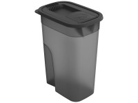 Rotho Tierfutter Schüttbox Flo Schwarz 4,1 l