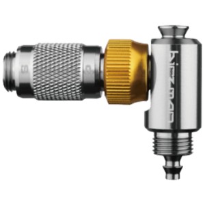 Birzman Helix Head Pumpenventil, Ersatzteil für Tiny Tanker Pumpe, CNC-gefrästes Aluminium.