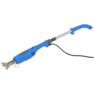 Diserbante CFH E-Bio-Gärtner EBG 664 con manico blu e attacco bruciatore argentato.