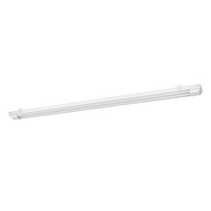 Weiße Osram LED-Lichtleiste Power Batten, 50W, 120cm, für Wand- und Deckenmontage.