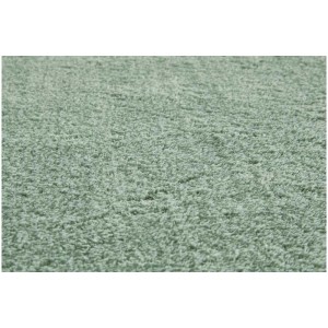 Tapis à poils longs Andiamo Arezzo vert sauge, 60x110 cm. Tapis doux et résistant pour espaces de vie.