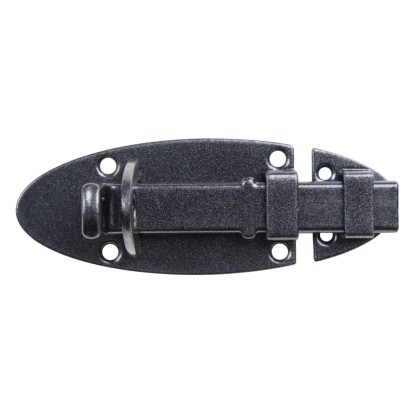 Alberts Duravis Schlossriegel flacher Griff Schwarzdiamant 90 x 44 x 41 mm