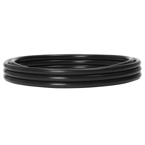 Tuyau de raccordement Gardena 25 mm, tuyau noir pour systèmes d'arrosage.
