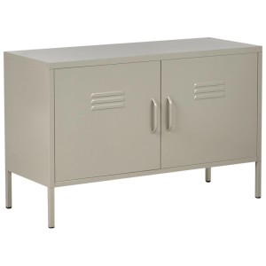 Beliani Armoire de bureau Uria beige clair 65 x 100 x 40 cm