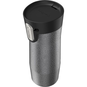 Tazza termica Contigo West Loop 3.0, 470 ml, acciaio inox Sake. Borraccia isolata con coperchio nero e tecnologia Autoseal.