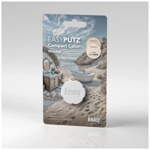 Knauf Compact Color Coquillage, pigment coloré de 2g pour enduit, pour une conception de couleur individuelle des intérieurs.
