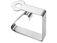 Wenko Tischtuch-Klemmen Edelstahl glänzend 4 Stk. Wenko Tischtuch-Klemmen Edelstahl glänzend 4 Stk.