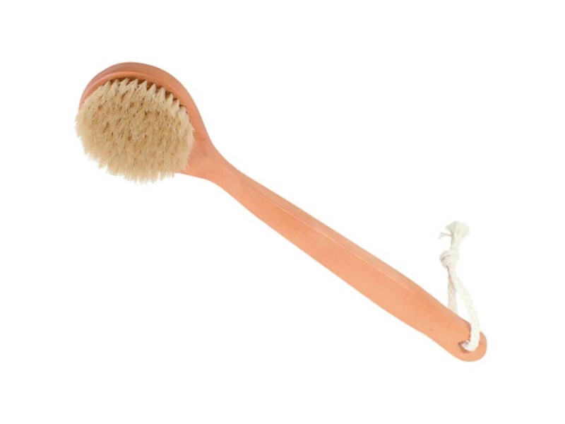 Pinetta Saunabürste Aus Birke – 27 Cm, Mit Naturborsten, Finnisches Design