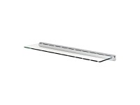 Regal-Set Shelf+ LED Light klar Silberfarben 80 x 20 x 0,8 cm