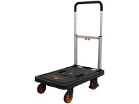 Cartech Plattformwagen klappbar Tragkraft 135 kg Alu (HxBxT) 65 x 40 x 90 cm