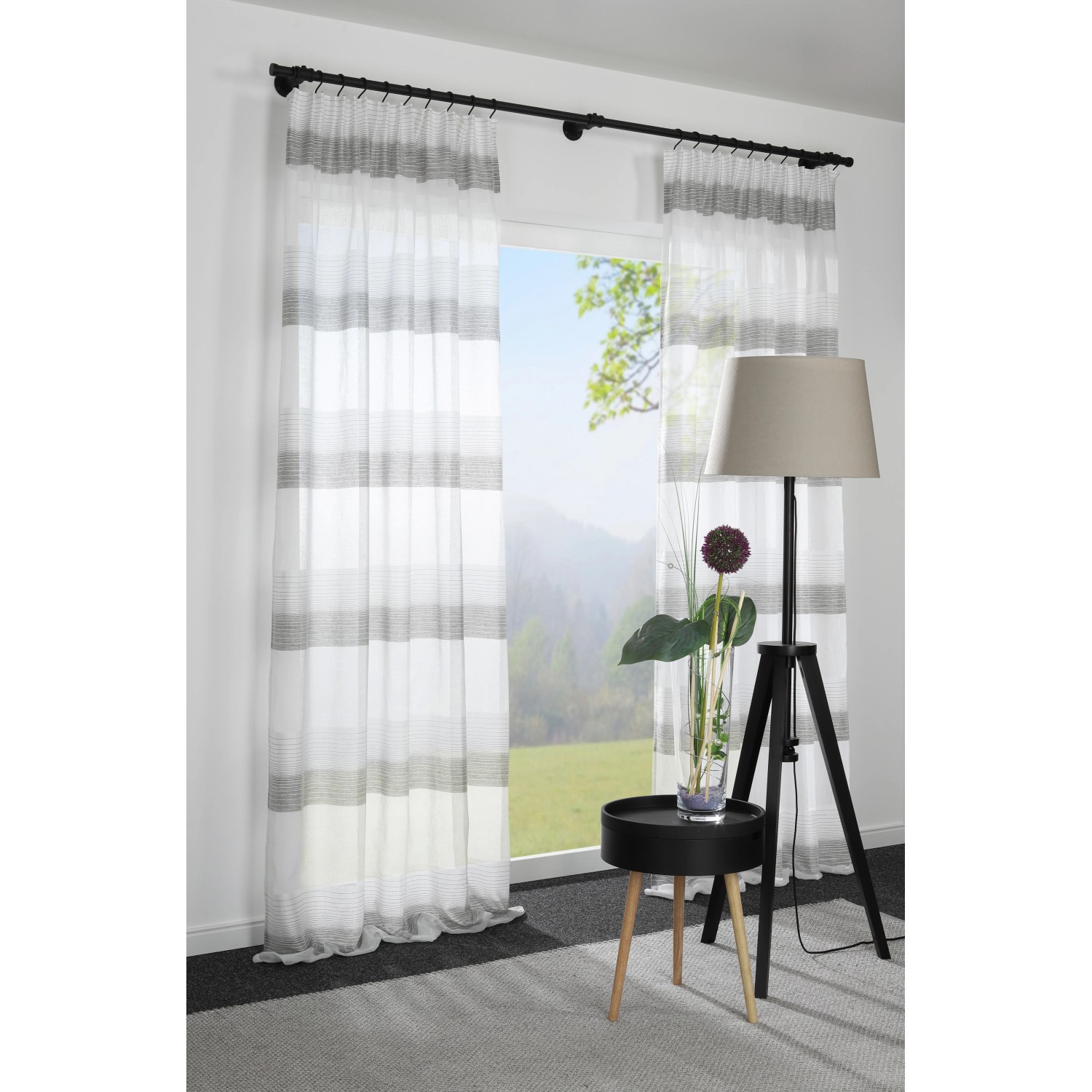 Zerodeko Lot De 2 Tringles À Rideaux En Acrylique Transparent 43 Cm Avec Crochet Barre De Tirage Pour Stores Et Rideaux Accessoire De Commande Manuelle