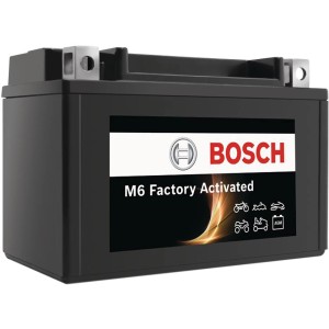 Batterie moto GEL Bosch, 8 Ah, 135 A, sans entretien et étanche.