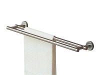 Boston Doppel-Handtuchreck Edelstahl gebürstet