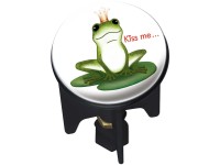 Waschbeckenstöpsel Pluggy Kiss me Ø 3,9 x 6,5 cm