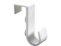 Hettich Türhängehaken Kunststoff Weiss (HxBxT) 70 x 22 x 50 mm