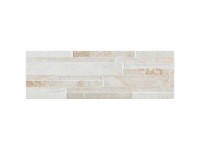 Wandverblender Eos Feinsteinzeug Cremefarben matt 17 x 52 cm