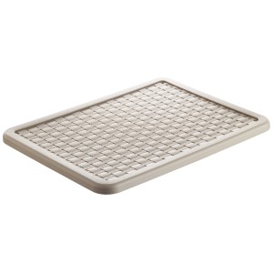 Couvercle Rotho Country A4 Cappuccino pour boîte de rangement, plastique.