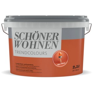 Schöner Wohnen pittura murale Trendfarben Aperitivo, opaca, contenitore da 2,5 l.