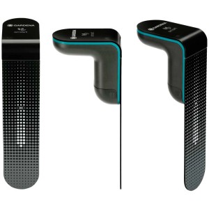 Gardena Smart Sensor per misurare l'umidità e la temperatura del suolo per l'irrigazione smart.