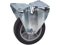 Doerner + Helmer TPE-Bockrolle verzinkt Ø 10 cm / Höhe 12,8 cm