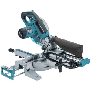Scie à onglet Makita pour des coupes précises jusqu'à 65 x 305 mm. Idéale pour le bricolage.