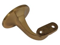 Handlaufkonsole Messing poliert 2 Stk.