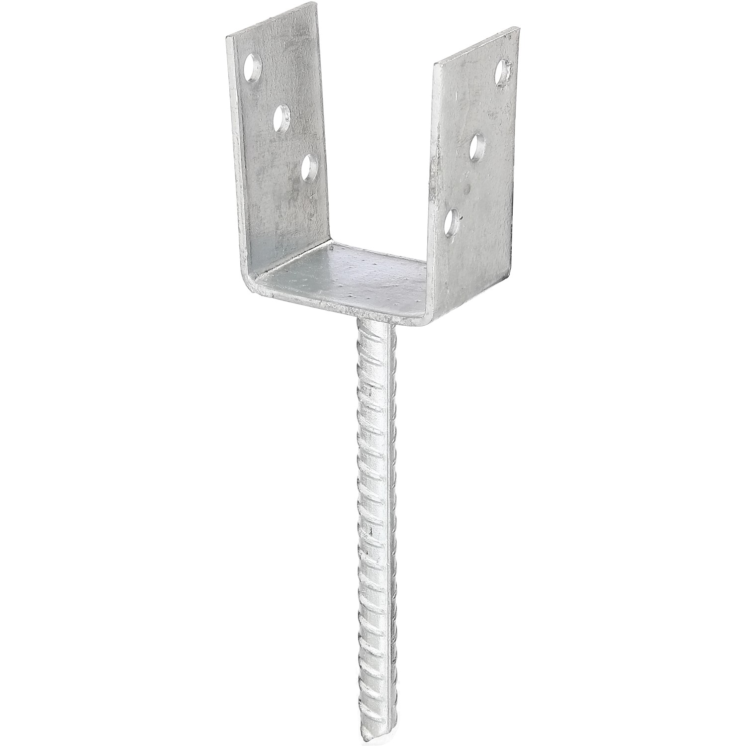 Support de poteau avec ancrage en béton à bétonner Acier