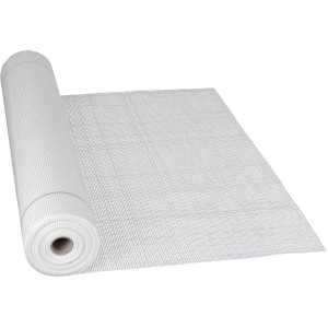Catnic VWS Treillis 165 g/m² Blanc, rouleau 1 x 10 m, armature pour isolation thermique.
