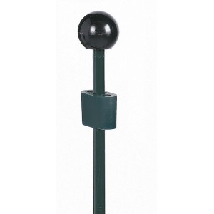 Picchetto a terra standard Peacock, 75 cm, in acciaio, per supporti rampicanti da giardino.
