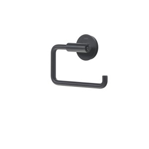 Porta carta igienica Tiger Urban nero, design moderno per il tuo bagno.