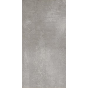 Carrelage de sol Denver, grès cérame, gris, 30x60 cm, aspect béton mat pour intérieur et extérieur.