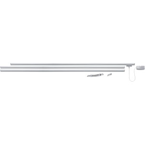 Système de base Paulmann URail Light&Easy, 3,10 m, chrome mat, kit de rail avec accessoires.