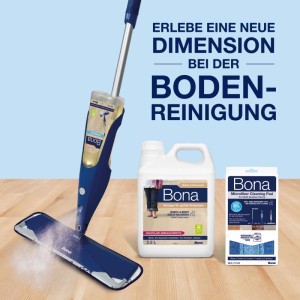Bona detergente per pavimenti oliati, 1 l. Mop spray pulisce parquet. Prodotto per la pulizia.