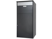 Huber Briefkasten Flims Alu 75 Anthrazit (HxBxT) 87,4 x 41,5 x 39,2 cm