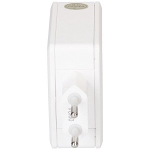 Chargeur rapide blanc Max Hauri avec ports USB-C et USB-A.