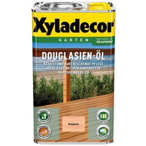 Dose Douglasien-Öl 2,5l von Xyladecor für Holzschutz und Pflege im Außenbereich.