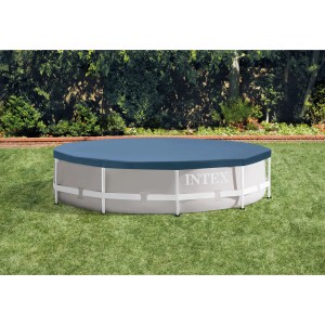 Piscine Intex Frame avec bâche bleue, Ø 305 cm. Couverture de piscine pour protection contre la saleté.