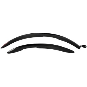 Kit garde-boue vélo Colorado, noir, pour roue avant et arrière. Réparation & pièces détachées.