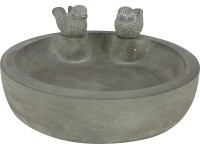 Vogeltränke Hellgrau Ø 28 cm Vogeltränke Hellgrau Ø 28 cm