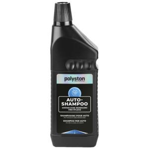 Polyston Autoshampoo 1 l in flacone nero per la cura dell'auto.