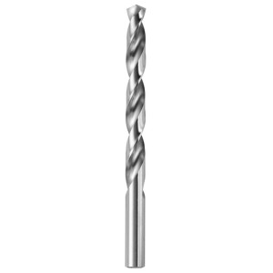 Punta da trapano a spirale HSS-G Technocraft argentata con affilatura a croce. Punta universale per metallo, legno, plastica.