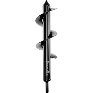 Tarière kwb, diamètre 7 cm, longueur 30 cm, acier, pour percer des trous dans le jardin.